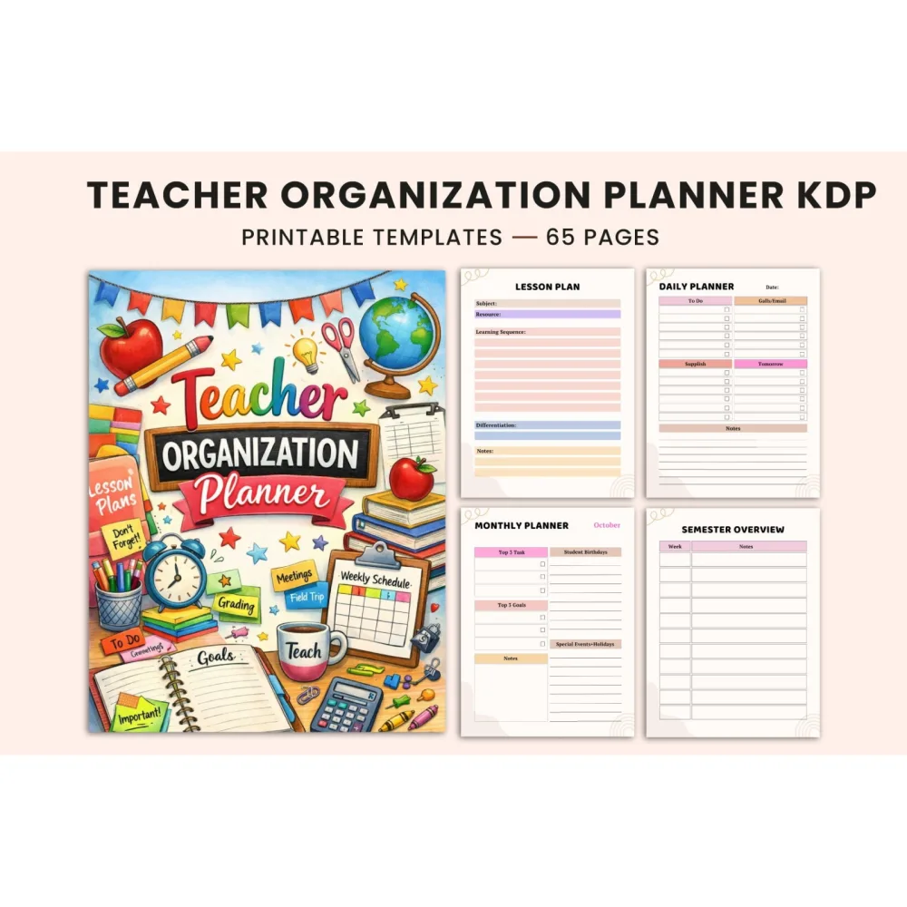 Teacher Organization Planner
