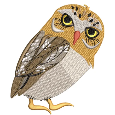 Owl Embroidery Design