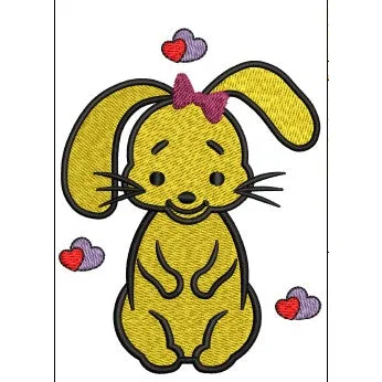 Cartoon Embroidery Design