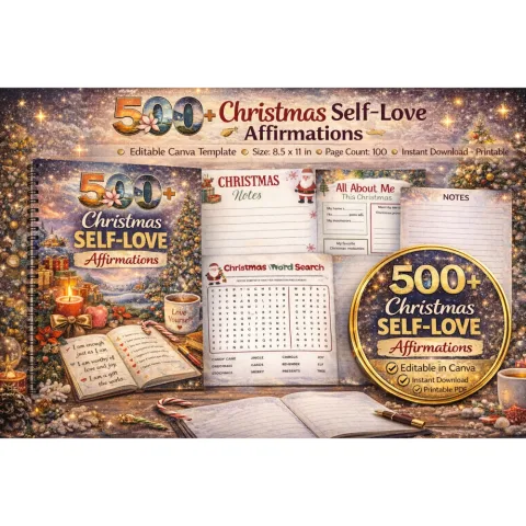 Christmas Self-Love Journal
