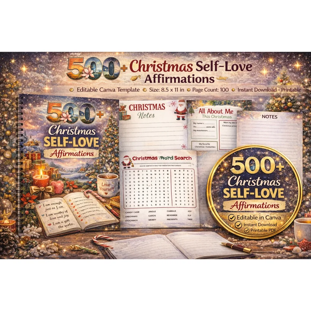 Christmas Self-Love Journal