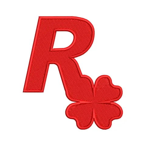 Red Rosey Embroidery Design