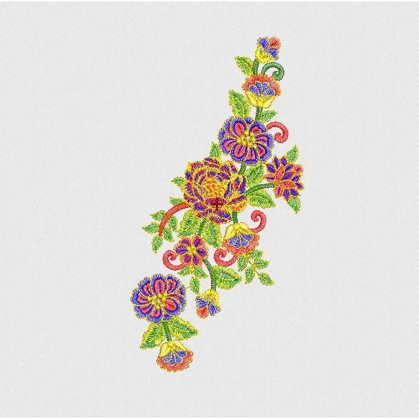 Flower Embroidery Design