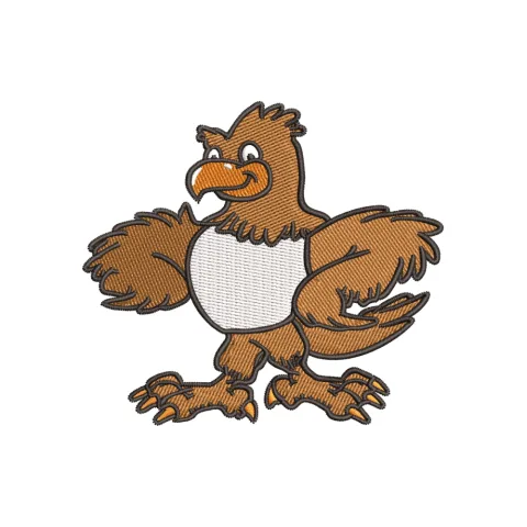 Baby Eagle Embroidery Design