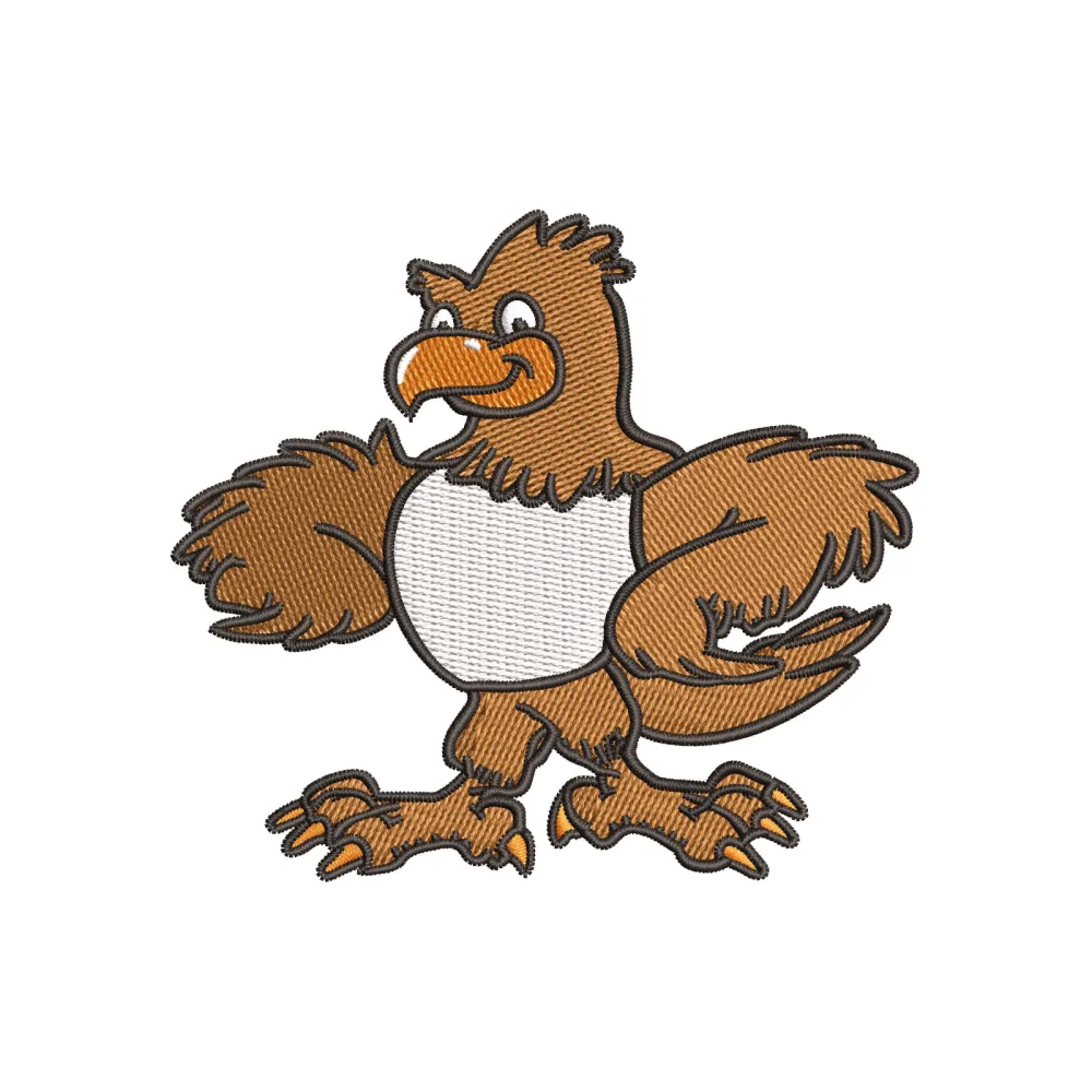 Baby Eagle Embroidery Design