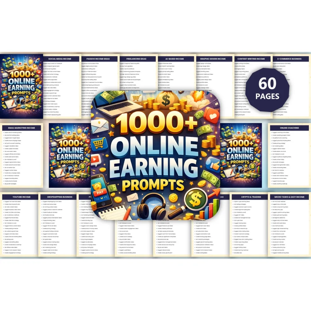 Online Earning Prompts