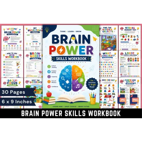 Brain Power Skills Workbook