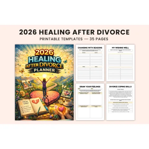 Healing After Divorce Planner