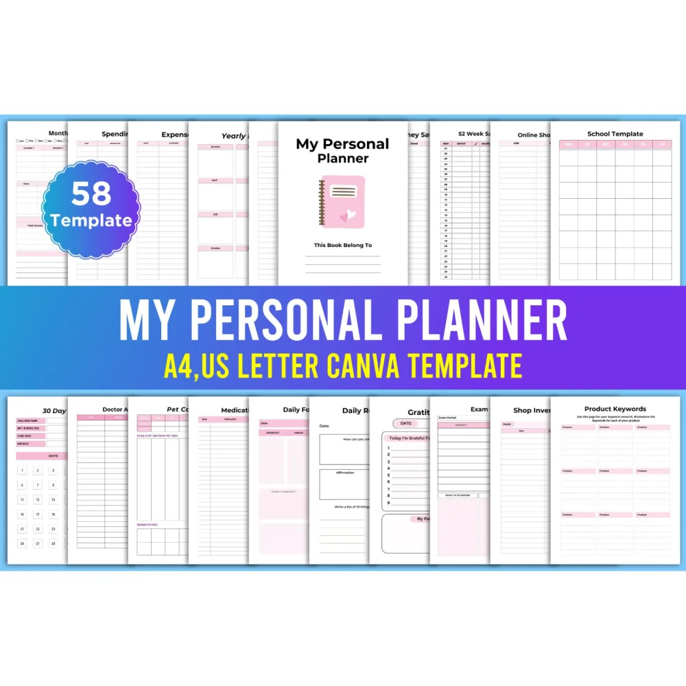 My Personal Templates Planner