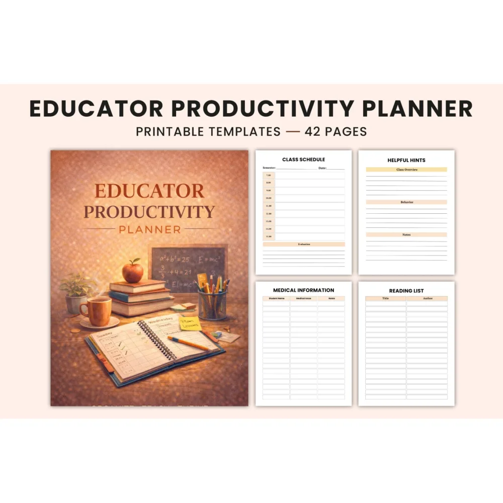 Educator Productivity Planner