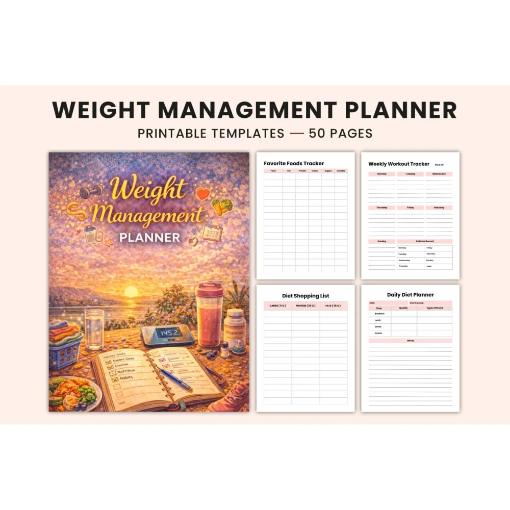Weight Management Planner