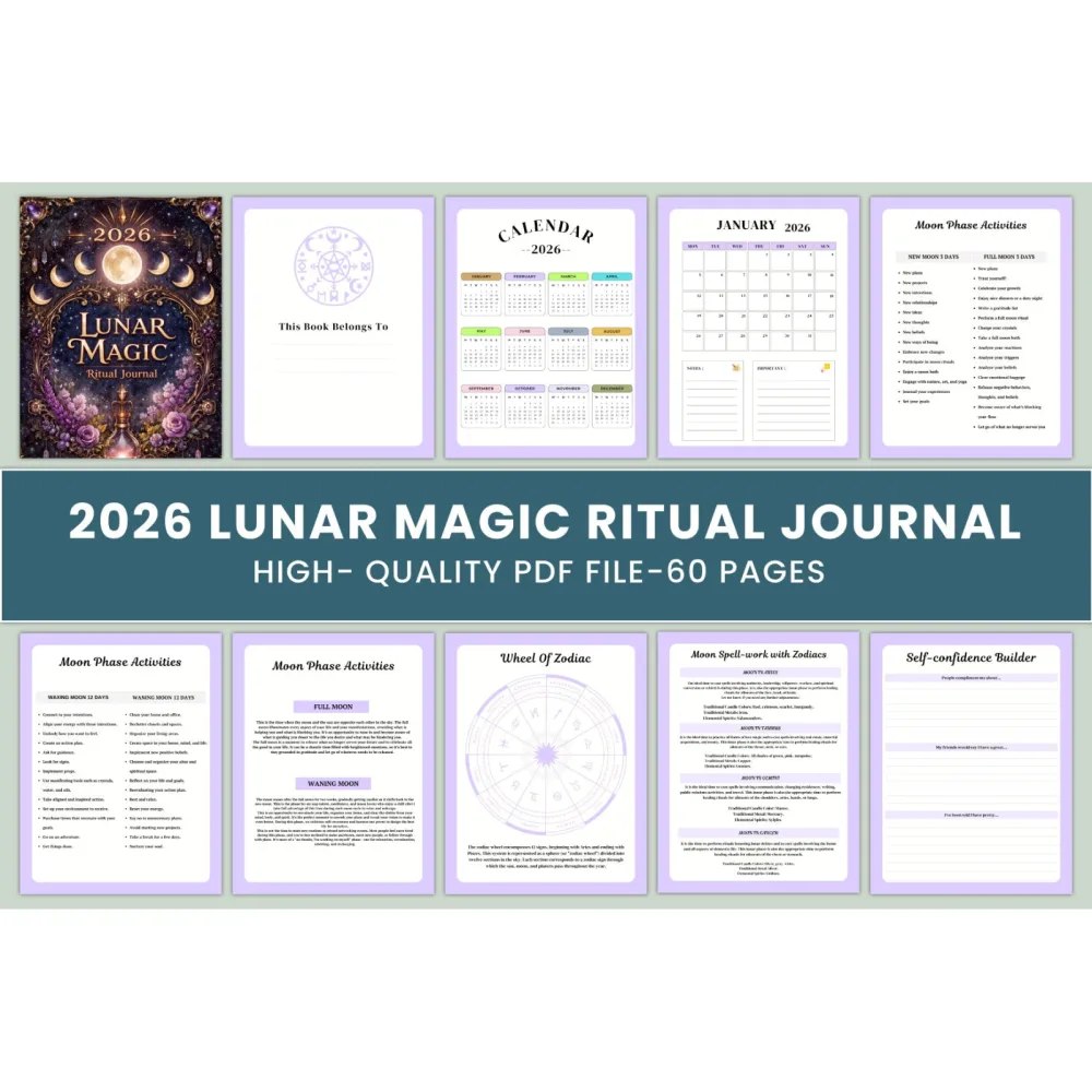 Lunar Magic Ritual Journal