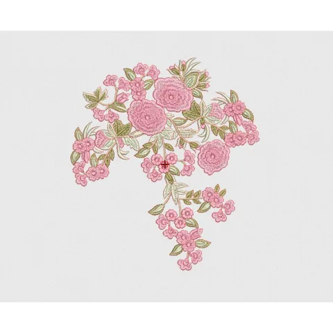 Flower Embroidery Design