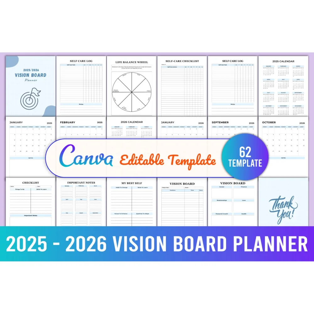Vision Board Planner