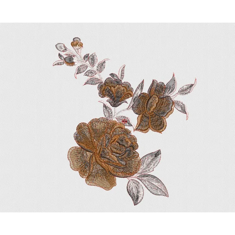Flower Embroidery Design