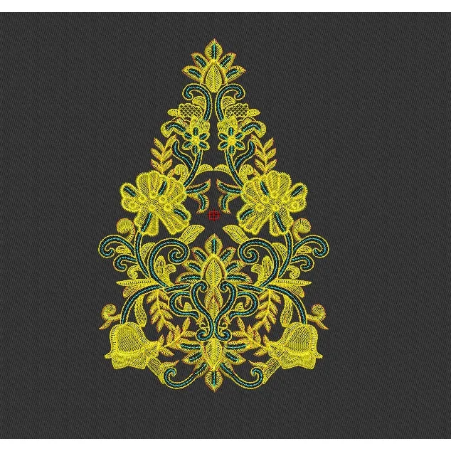 Flower Embroidery Design