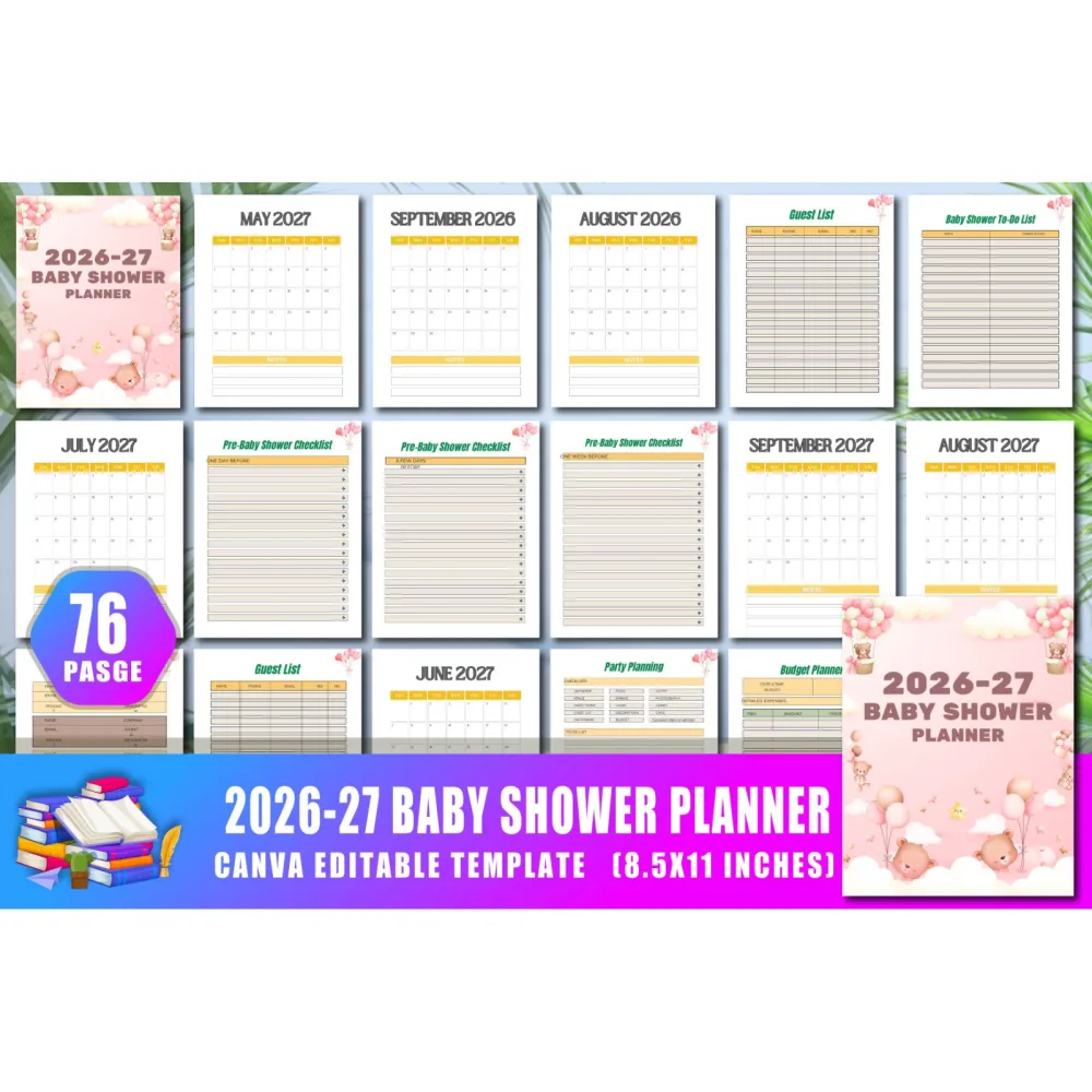 Baby Shower Planner