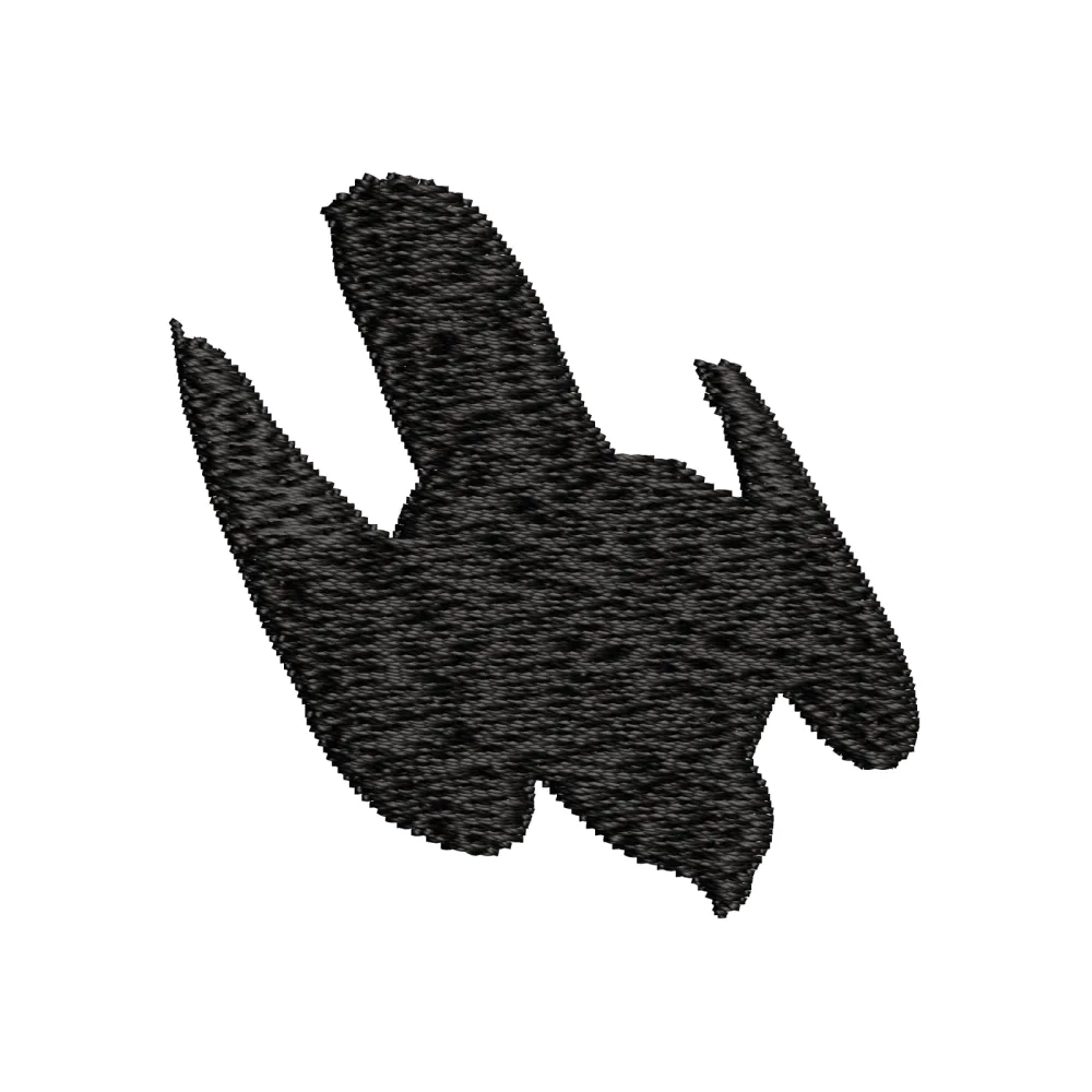 Action Bird Embroidery Design