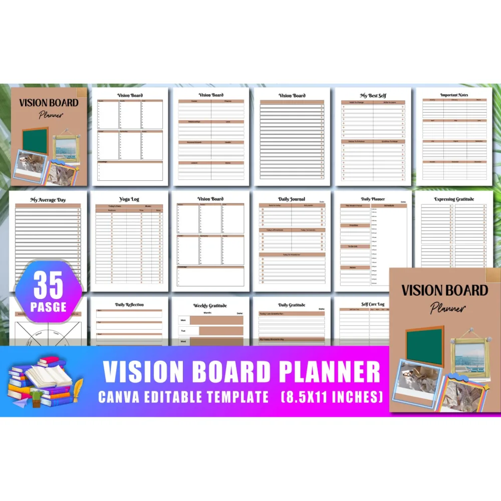 Vision Board Planner