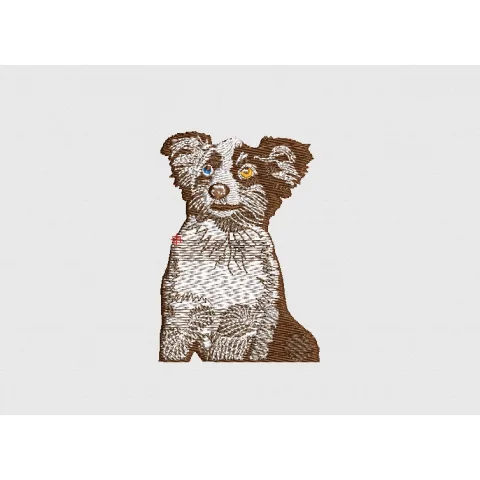 Dog Embroidery Design