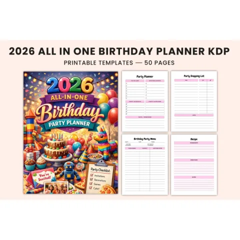All-In-One Birthday Party Planner