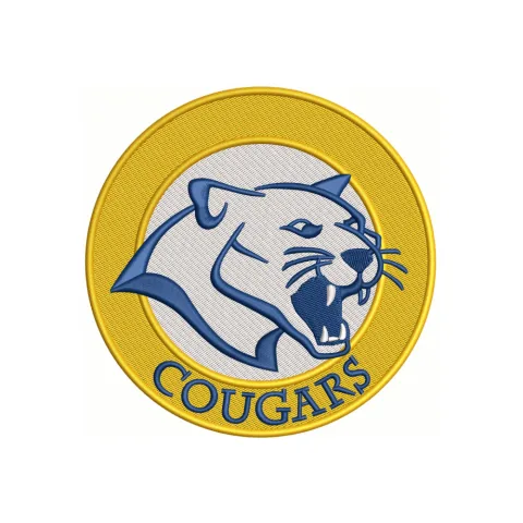 Cougar Embroidery Design