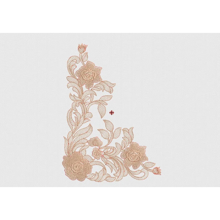 Flower Embroidery Design