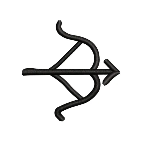 Hunter Sign Embroidery Design