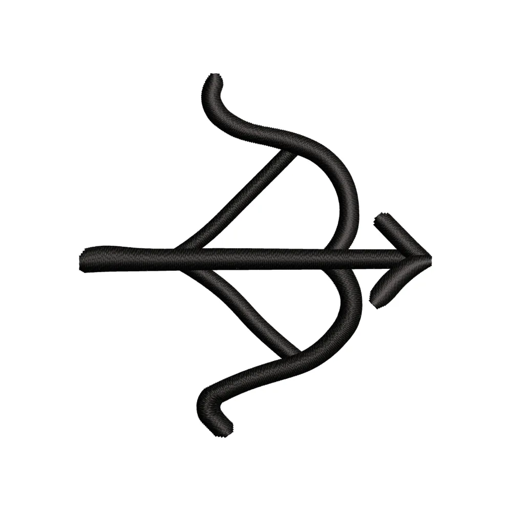 Hunter Sign Embroidery Design