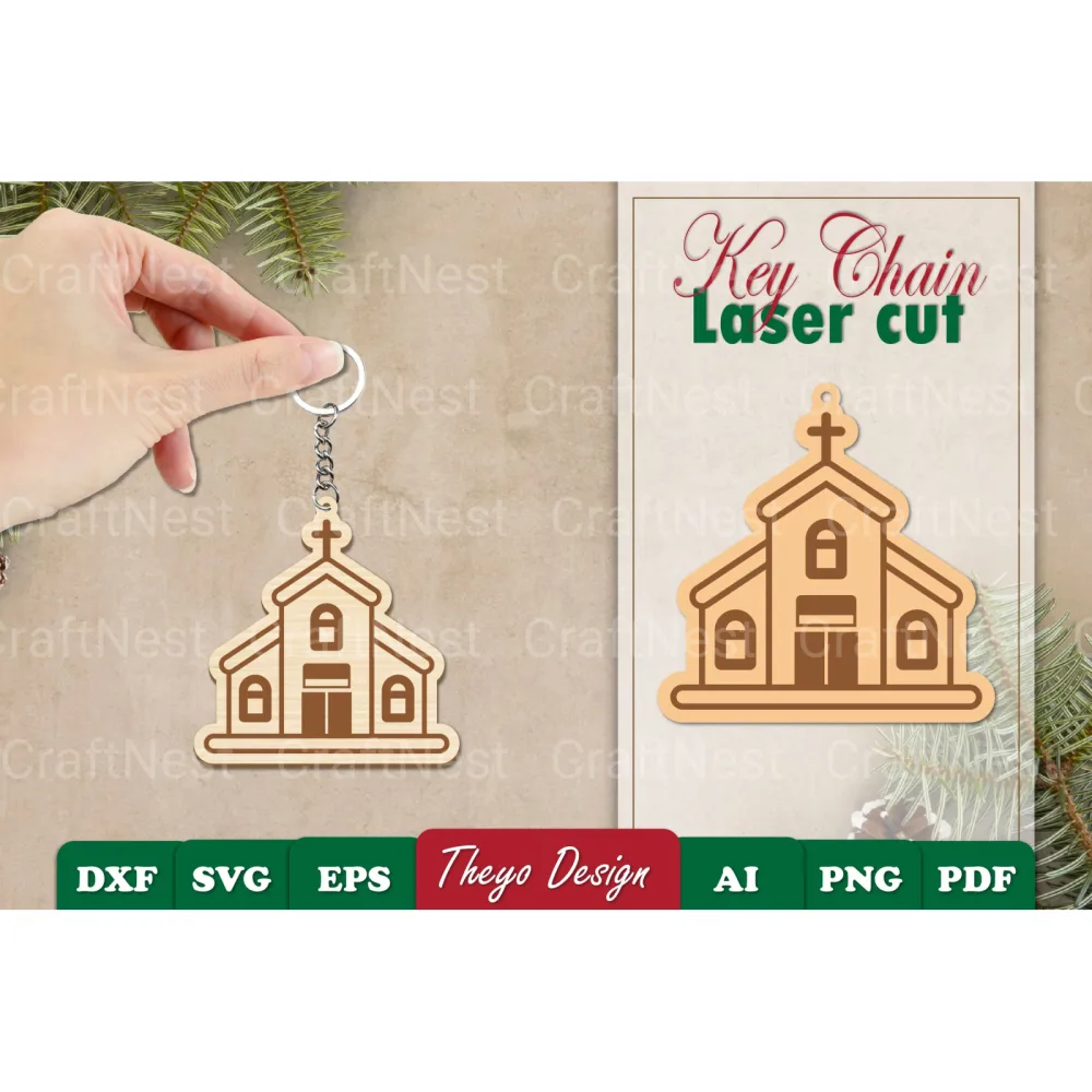 Christmas Keychain SVG Bundle
