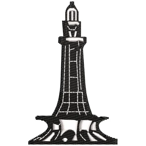 Minar Pakistan Embroidery Design