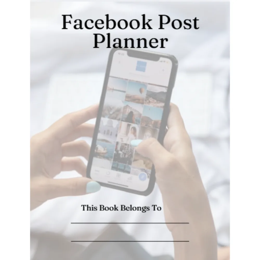Facebook Post Planner Bundle