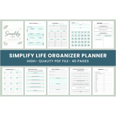 Simplify Life Planner