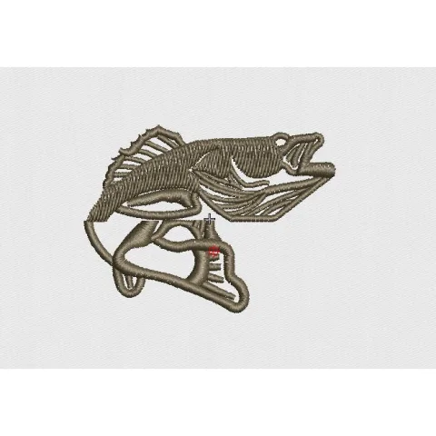 Fish Embroidery Design