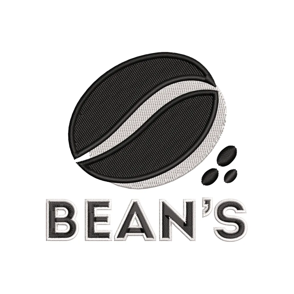 Beans Embroidery Design