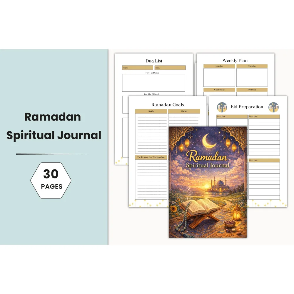 Ramadan Spiritual Journal