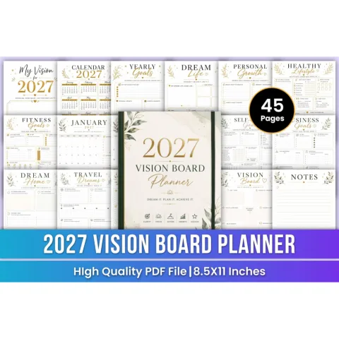 Vision Board Planner