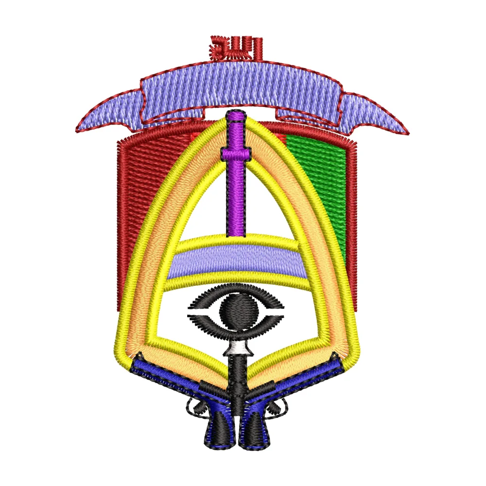 Eye Art Embroidery Design