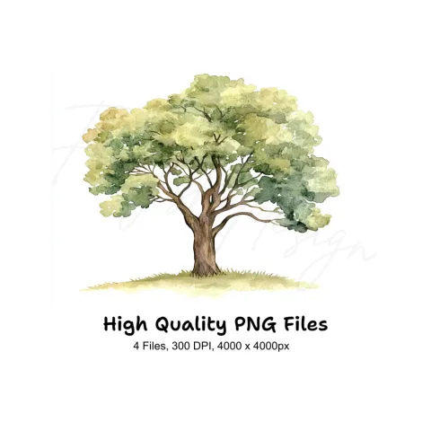 Trees Clipart Bundle