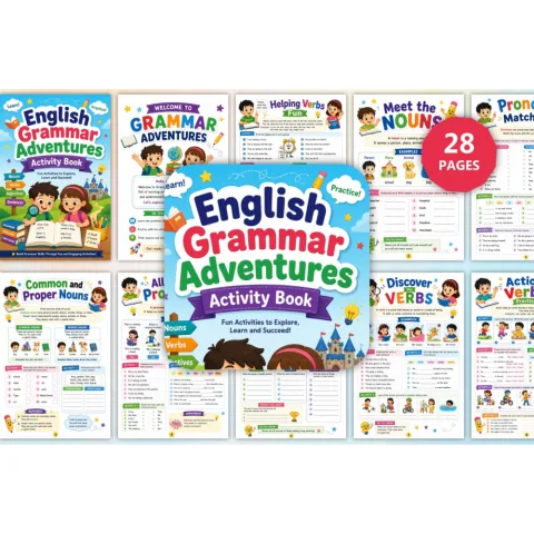 English Grammar Adventures Activity Book