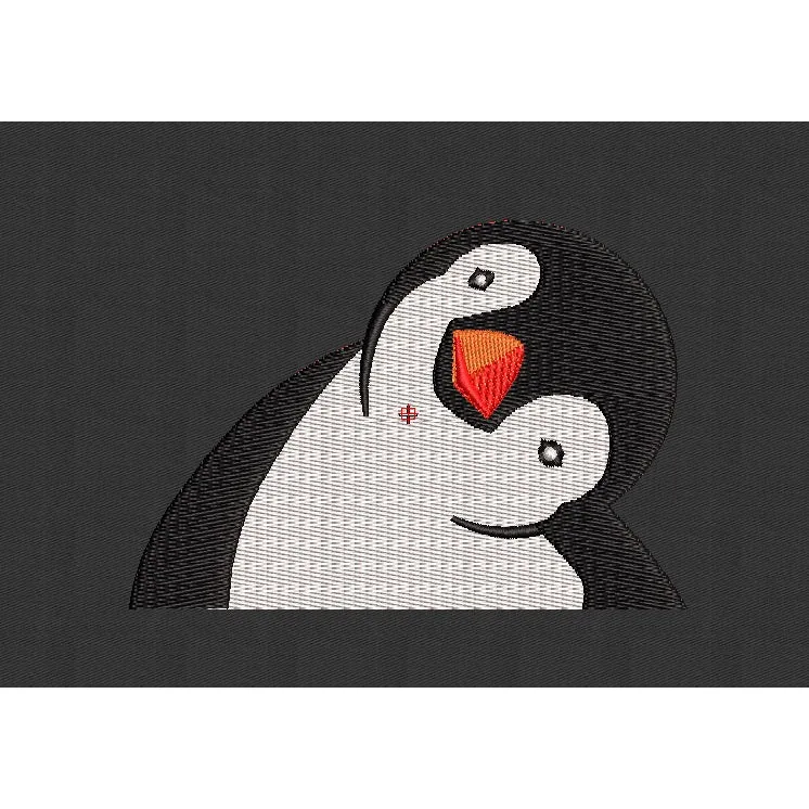 Penguin Embroidery Design