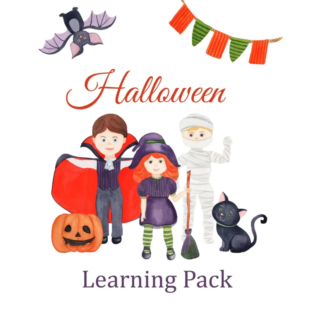 Halloween Learning Pack Busy Binder Part 1