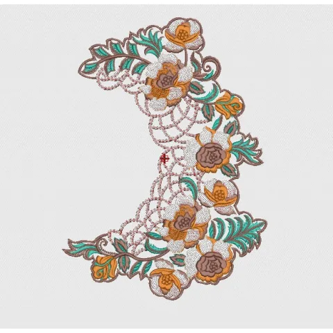 Flower Embroidery Design