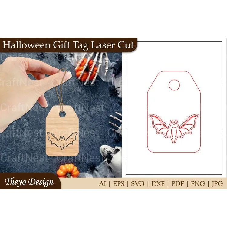 Lasercut Tags SVG Bundle