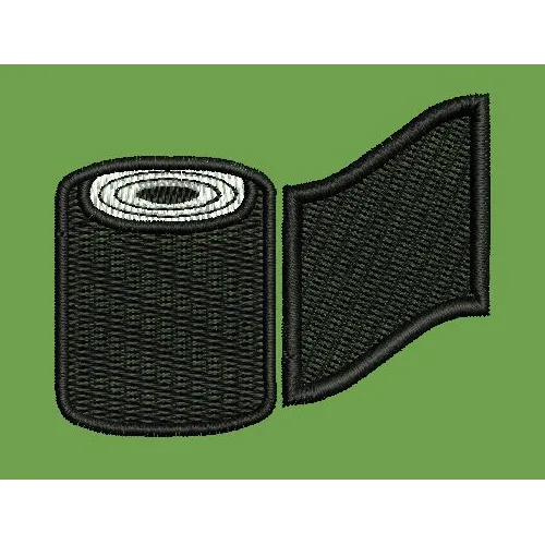 Textured Roll and Sheet Embroidery Design