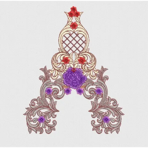 Flower Embroidery Design