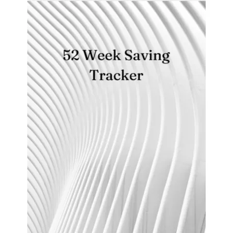 52 Week Saving Tracker Bundle