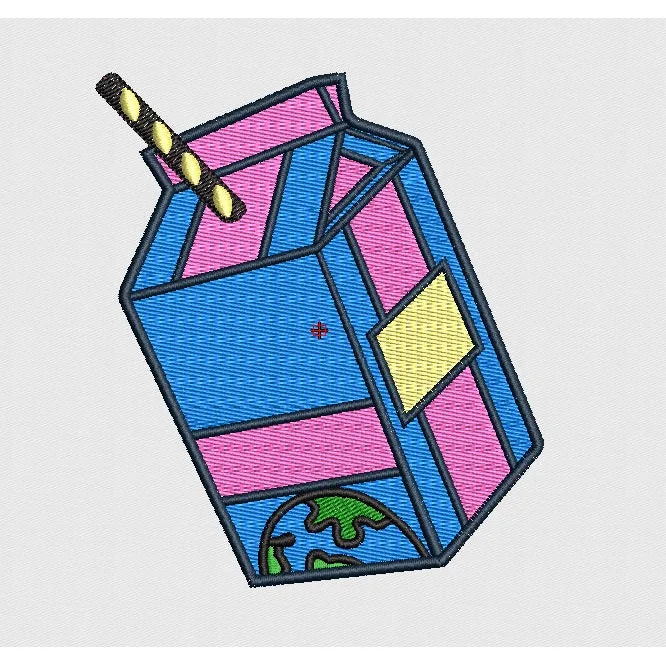 Juice Embroidery Design