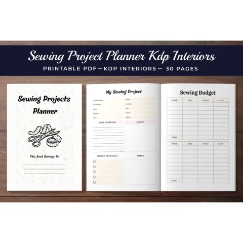 Sewing Projects Planner