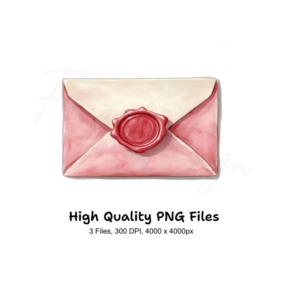 Sealed Envelopes Clipart Bundle